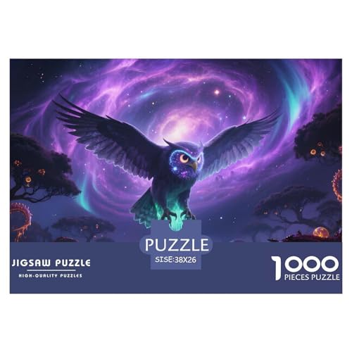 Eule1000Teile BuntePuzzles Wildtiere Für Erwachsene Kinder Einzigartige Spielzeug SchwerStressabbau Für DekoRatteive Geschenke38x26cm/1000pcs Eule1000Teile BuntePuzzles Wildtiere Für Erwachsene Kinder Einzigartige Spielzeug SchwerStressabbau Für DekoRatteive Geschenke38x26cm/1000pcs von TFEDACVSS