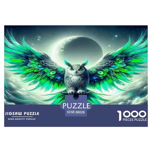 Eule1000Teile PuzzlesWildtiere Für Erwachsene Und Kinder Ab 14 Jahren Familienspiele Herausfordernde Für Dekorative Geschenke38x26cm/1000pcs Eule1000Teile PuzzlesWildtiere Für Erwachsene Und Kinder Ab 14 Jahren Familienspiele Herausfordernde Für Dekorative Geschenke38x26cm/1000pcs von TFEDACVSS