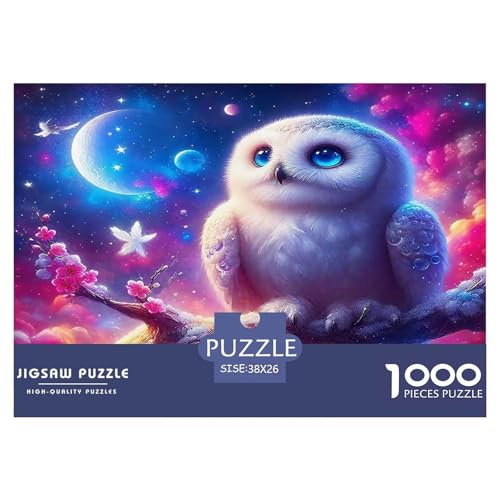 Eule1000Teile Schwierigesgroßes Puzzle Wildtiere Für Erwachsene Einzigartige Spielzeug SchwerStressabbau Für Dekorative Geschenke38x26cm/1000pcs Eule1000Teile Schwierigesgroßes Puzzle Wildtiere Für Erwachsene Einzigartige Spielzeug SchwerStressabbau Für Dekorative Geschenke38x26cm/1000pcs von TFEDACVSS