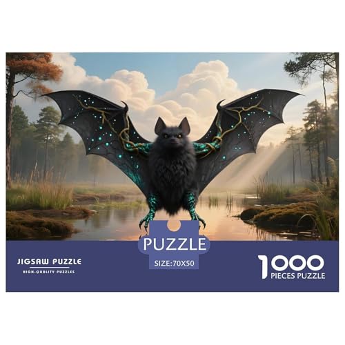 Fledermaus1000Teile PuzzlesWildtiere Für Erwachsene Familienspiele Herausforderndes Moderne Porträts70x50cm/1000pcs Fledermaus1000Teile PuzzlesWildtiere Für Erwachsene Familienspiele Herausforderndes Moderne Porträts70x50cm/1000pcs von TFEDACVSS