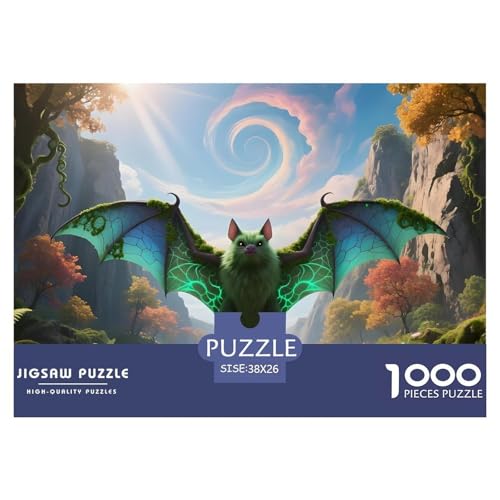 Fledermaus1000Teile PuzzlesWildtiere Für Erwachsene Pädagogisches StressabbauSpielzeug Herausforderndes Für Dekorative Geschenke38x26cm/1000pcs Fledermaus1000Teile PuzzlesWildtiere Für Erwachsene Pädagogisches StressabbauSpielzeug Herausforderndes Für Dekorative Geschenke38x26cm/1000pcs von TFEDACVSS