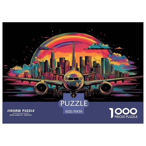 Flugzeuge1000Teile PuzzlesFlugzeuge Für Erwachsene Und Kinder Ab 14 Jahren Familienspiele Herausforderndes Für DekoRatteive Geschenke70x50cm/1000pcs Flugzeuge1000Teile PuzzlesFlugzeuge Für Erwachsene Und Kinder Ab 14 Jahren Familienspiele Herausforderndes Für DekoRatteive Geschenke70x50cm/1000pcs von TFEDACVSS