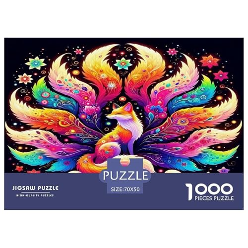 Fox1000Teile PuzzlesTierfuchs Für Erwachsene Und Kinder Ab 14 Jahren Familienspiele Herausfordernde Für Dekorative Geschenke70x50cm/1000pcs Fox1000Teile PuzzlesTierfuchs Für Erwachsene Und Kinder Ab 14 Jahren Familienspiele Herausfordernde Für Dekorative Geschenke70x50cm/1000pcs von TFEDACVSS