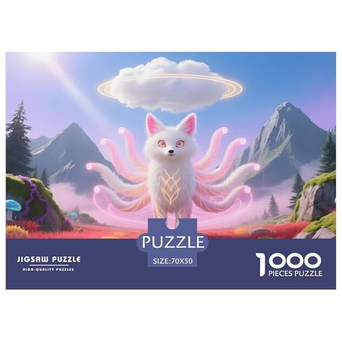 Fox1000Teile PuzzlesWildtiere Für Erwachsene Und Kinder Ab 14 Jahren Familienspiele Herausfordernde Für DekoRatteive Geschenke70x50cm/1000pcs Fox1000Teile PuzzlesWildtiere Für Erwachsene Und Kinder Ab 14 Jahren Familienspiele Herausfordernde Für DekoRatteive Geschenke70x50cm/1000pcs von TFEDACVSS