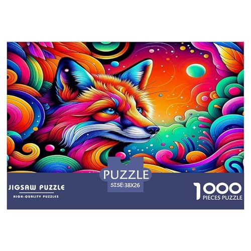 Fox1000Teile Schwierigesgroßes Puzzle Tierfuchs Für Erwachsene Einzigartige Spielzeug SchwerStressabbau Für Dekorative Geschenke38x26cm/1000pcs Fox1000Teile Schwierigesgroßes Puzzle Tierfuchs Für Erwachsene Einzigartige Spielzeug SchwerStressabbau Für Dekorative Geschenke38x26cm/1000pcs von TFEDACVSS