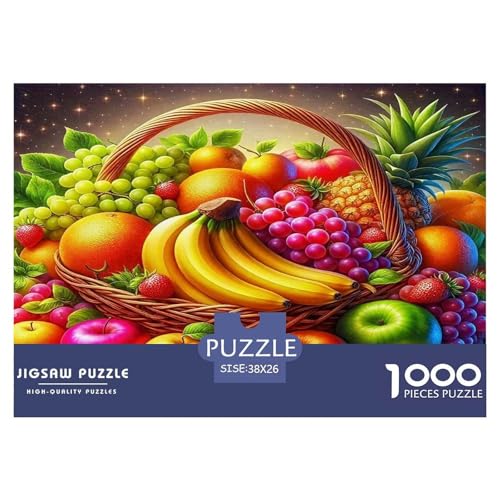 Früchte1000Teile PuzzlesFrüchte Für Erwachsene Und Kinder Ab 14 Jahren Familienspiele Herausforderndes Für Dekorative Geschenke38x26cm/1000pcs von TFEDACVSS