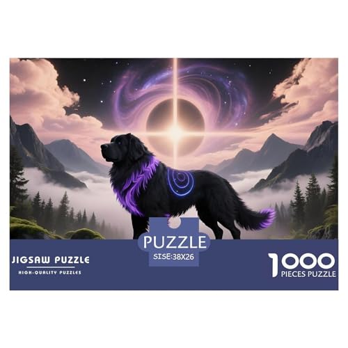 Großer Hund1000Teile PuzzlesWildtiere Für Erwachsene Kinder Pädagogisches StressabbauSpielzeug Herausforderndes Für Dekorative Geschenke38x26cm/1000pcs von TFEDACVSS