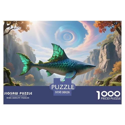 Hai1000Teile BuntePuzzles Wildtiere Für Erwachsene Kinder Einzigartige Spielzeug SchwerStressabbau Für DekoRatteive Geschenke38x26cm/1000pcs Hai1000Teile BuntePuzzles Wildtiere Für Erwachsene Kinder Einzigartige Spielzeug SchwerStressabbau Für DekoRatteive Geschenke38x26cm/1000pcs von TFEDACVSS