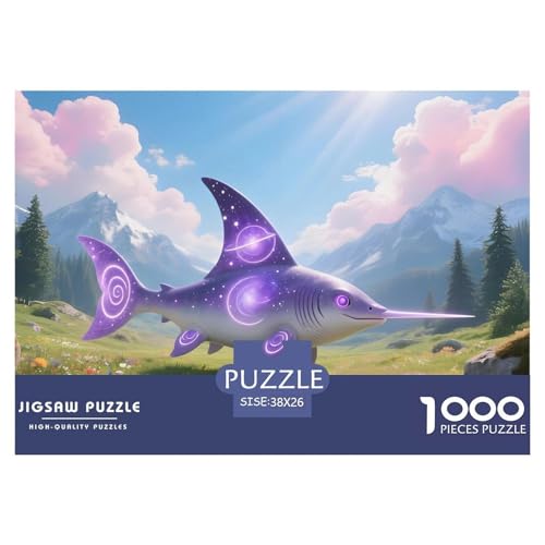 Hai1000Teile Schwierigesgroßes Puzzle Wildtiere Für Erwachsene Einzigartige Spielzeug SchwerStressabbau Für DekoRatteive Geschenke38x26cm/1000pcs Hai1000Teile Schwierigesgroßes Puzzle Wildtiere Für Erwachsene Einzigartige Spielzeug SchwerStressabbau Für DekoRatteive Geschenke38x26cm/1000pcs von TFEDACVSS