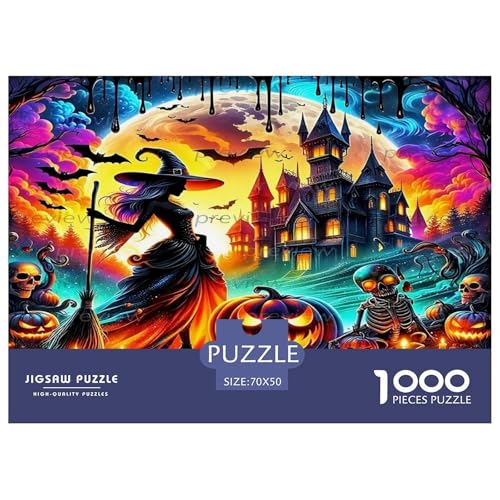 Hexe1000Teile PuzzlesHexe Für Erwachsene Und Kinder Ab 14 Jahren Familienspiele Herausforderndes Für Dekorative Geschenke70x50cm/1000pcs Hexe1000Teile PuzzlesHexe Für Erwachsene Und Kinder Ab 14 Jahren Familienspiele Herausforderndes Für Dekorative Geschenke70x50cm/1000pcs von TFEDACVSS
