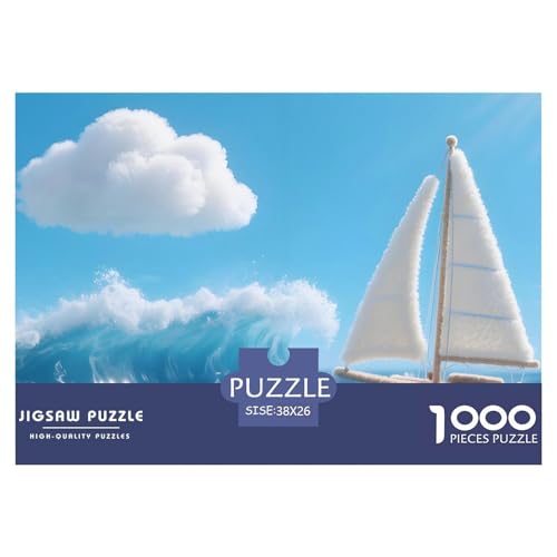 Kapsgröße1000Teile PuzzlesMeer Für Erwachsene Und Kinder Ab 14 Jahren Familienspiele Herausforderndes Für Dekorative Geschenke38x26cm/1000pcs von TFEDACVSS