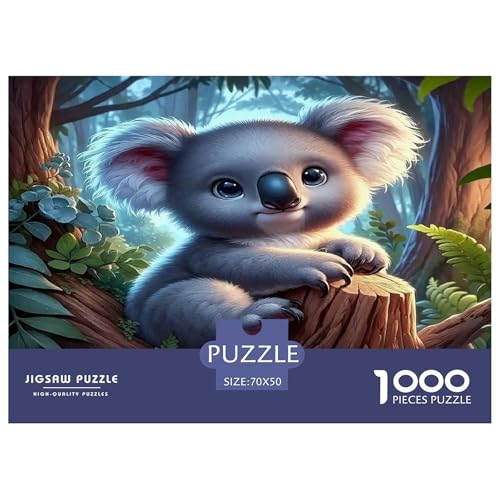 Koala1000Teile Schwierigesgroßes Puzzle Tier Koala Für Erwachsene Pädagogisches StressabbauSpielzeug Denksport Für Dekorative Geschenke70x50cm/1000pcs Koala1000Teile Schwierigesgroßes Puzzle Tier Koala Für Erwachsene Pädagogisches StressabbauSpielzeug Denksport Für Dekorative Geschenke70x50cm/1000pcs von TFEDACVSS
