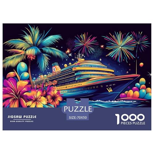 Kreuzfahrtschiff1000Teile PuzzlesFahrzeug Für Erwachsene Und Kinder Ab 14 Jahren Familienspiele Herausforderndes Für DekoRatteive Geschenke70x50cm/1000pcs Kreuzfahrtschiff1000Teile PuzzlesFahrzeug Für Erwachsene Und Kinder Ab 14 Jahren Familienspiele Herausforderndes Für DekoRatteive Geschenke70x50cm/1000pcs von TFEDACVSS
