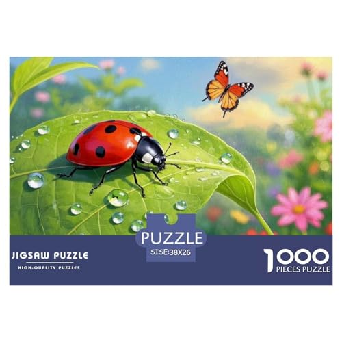 Ladybug1000Teile Schwierigesgroßes Puzzle Tiere Für Erwachsene Einzigartige Spielzeug SchwerStressabbau Für DekoRatteive Geschenke38x26cm/1000pcs Ladybug1000Teile Schwierigesgroßes Puzzle Tiere Für Erwachsene Einzigartige Spielzeug SchwerStressabbau Für DekoRatteive Geschenke38x26cm/1000pcs von TFEDACVSS