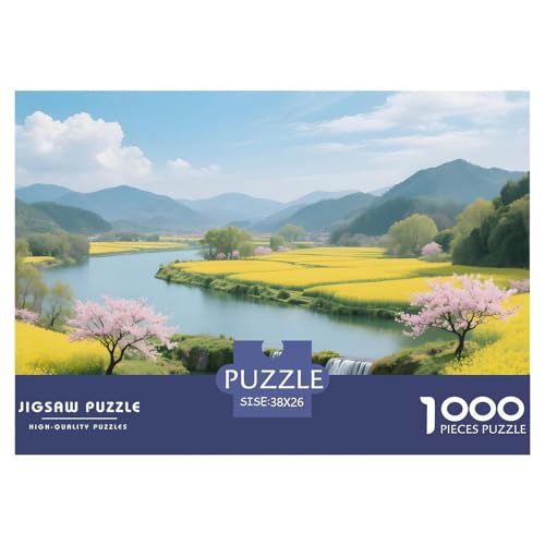 Landschaft1000Teile PuzzlesReisen Für Erwachsene Und Kinder Ab 14 Jahren Einzigartige Spielzeug Herausfordernde Für Dekorative Geschenke38x26cm/1000pcs von TFEDACVSS