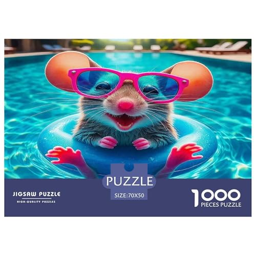 Maus1000Teile PuzzlesWildtiere Für Erwachsene Und Kinder Ab 14 Jahren Familienspiele Herausforderndes Für Dekorative Geschenke70x50cm/1000pcs Maus1000Teile PuzzlesWildtiere Für Erwachsene Und Kinder Ab 14 Jahren Familienspiele Herausforderndes Für Dekorative Geschenke70x50cm/1000pcs von TFEDACVSS