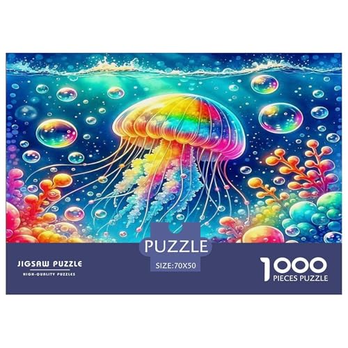 Medulen1000Teile PuzzlesMeeresleben Für Erwachsene Und Kinder Ab 14 Jahren Familienspiele Herausfordernde Für Dekorative Geschenke70x50cm/1000pcs von TFEDACVSS