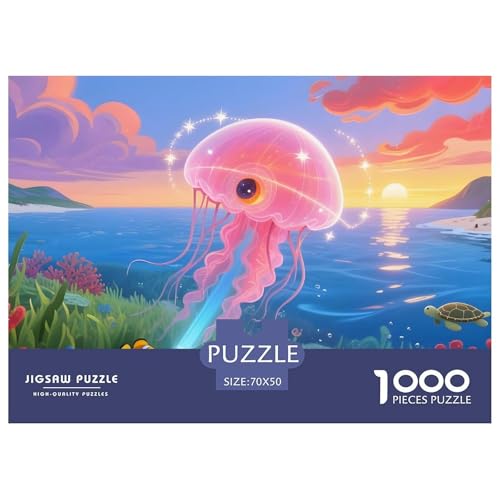 Medulen1000Teile Schwierigesgroßes Puzzle Wildtiere Für Erwachsene Einzigartige Spielzeug SchwerStressabbau Für DekoRatteive Geschenke70x50cm/1000pcs von TFEDACVSS