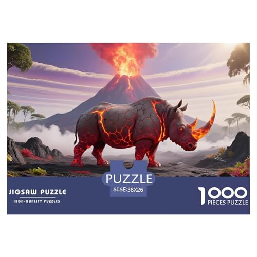 Nashörner1000Stück BuntePuzzles Wildtiere Für Erwachsene Und Kinder Ab 14 Jahren Pädagogisches StressabbauSpielzeug Denksport Moderne Porträts38x26cm/1000pcs Nashörner1000Stück BuntePuzzles Wildtiere Für Erwachsene Und Kinder Ab 14 Jahren Pädagogisches StressabbauSpielzeug Denksport Moderne Porträts38x26cm/1000pcs von TFEDACVSS