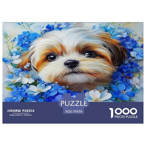 Netter Hund1000Teile PuzzlesAnimal Netter Hund Für Erwachsene Kinder Pädagogisches StressabbauSpielzeug SchwerStressabbau Für Dekorative Geschenke70x50cm/1000pcs Netter Hund1000Teile PuzzlesAnimal Netter Hund Für Erwachsene Kinder Pädagogisches StressabbauSpielzeug SchwerStressabbau Für Dekorative Geschenke70x50cm/1000pcs von TFEDACVSS