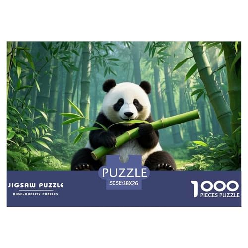 Panda1000Teile PuzzlesTiere Für Erwachsene Und Kinder Ab 14 Jahren Familienspiele Herausforderndes Für DekoRatteive Geschenke38x26cm/1000pcs Panda1000Teile PuzzlesTiere Für Erwachsene Und Kinder Ab 14 Jahren Familienspiele Herausforderndes Für DekoRatteive Geschenke38x26cm/1000pcs von TFEDACVSS