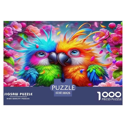 Papagei1000Teile PuzzlesTiere Für Erwachsene Und Kinder Ab 14 Jahren Pädagogisches StressabbauSpielzeug SchwerStressabbau Moderne Porträts38x26cm/1000pcs Papagei1000Teile PuzzlesTiere Für Erwachsene Und Kinder Ab 14 Jahren Pädagogisches StressabbauSpielzeug SchwerStressabbau Moderne Porträts38x26cm/1000pcs von TFEDACVSS