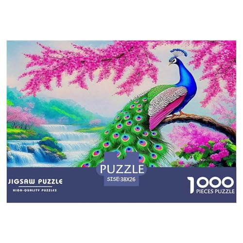 Pfauen1000Teile Schwierigesgroßes Puzzle Tiere Pfauen Für Erwachsene Und Kinder Ab 14 Jahren Familienspiele Denksport Für Dekorative Geschenke38x26cm/1000pcs Pfauen1000Teile Schwierigesgroßes Puzzle Tiere Pfauen Für Erwachsene Und Kinder Ab 14 Jahren Familienspiele Denksport Für Dekorative Geschenke38x26cm/1000pcs von TFEDACVSS