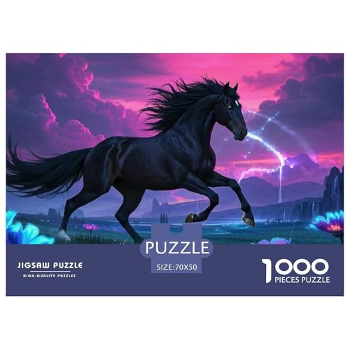 Pferd1000Teile PuzzlesTiere Für Erwachsene Und Kinder Ab 14 Jahren Familienspiele Herausforderndes Für DekoRatteive Geschenke70x50cm/1000pcs Pferd1000Teile PuzzlesTiere Für Erwachsene Und Kinder Ab 14 Jahren Familienspiele Herausforderndes Für DekoRatteive Geschenke70x50cm/1000pcs von TFEDACVSS