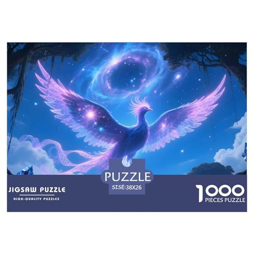 Phoenix1000Teile PuzzlesWildtiere Für Erwachsene Und Kinder Ab 14 Jahren Familienspiele Herausforderndes Für DekoRatteive Geschenke38x26cm/1000pcs von TFEDACVSS