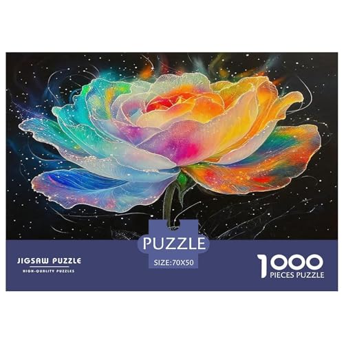 Rose1000Teile PuzzlesBlumen Für Erwachsene Und Kinder Ab 14 Jahren Familienspiele Herausforderndes Für Dekorative Geschenke70x50cm/1000pcs Rose1000Teile PuzzlesBlumen Für Erwachsene Und Kinder Ab 14 Jahren Familienspiele Herausforderndes Für Dekorative Geschenke70x50cm/1000pcs von TFEDACVSS