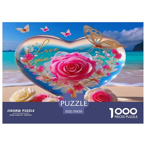 Rose1000Teile PuzzlesBlumen Für Erwachsene Und Kinder Ab 14 Jahren Familienspiele Herausforderndes Für Dekorative Geschenke70x50cm/1000pcs Rose1000Teile PuzzlesBlumen Für Erwachsene Und Kinder Ab 14 Jahren Familienspiele Herausforderndes Für Dekorative Geschenke70x50cm/1000pcs von TFEDACVSS