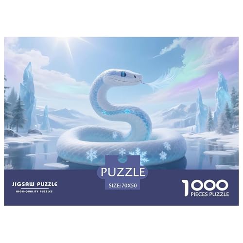 Schlange1000Teile PuzzlesWildtiere Für Erwachsene Und Kinder Ab 14 Jahren Familienspiele Herausforderndes Für DekoRatteive Geschenke70x50cm/1000pcs Schlange1000Teile PuzzlesWildtiere Für Erwachsene Und Kinder Ab 14 Jahren Familienspiele Herausforderndes Für DekoRatteive Geschenke70x50cm/1000pcs von TFEDACVSS