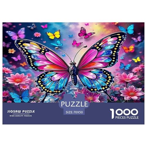 Schmetterling1000Stück Schwierigesgroßes Puzzle Tier Schmetterling Für Erwachsene Kinder Einzigartige Spielzeug Herausforderndes Für Dekorative Geschenke70x50cm/1000pcs Schmetterling1000Stück Schwierigesgroßes Puzzle Tier Schmetterling Für Erwachsene Kinder Einzigartige Spielzeug Herausforderndes Für Dekorative Geschenke70x50cm/1000pcs von TFEDACVSS