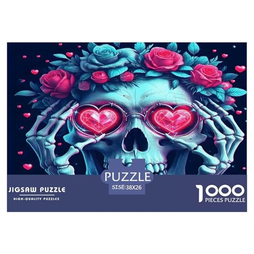 Skelett1000Stück BuntePuzzles Halloween Skelett Für Erwachsene Und Kinder Ab 14 Jahren Familienspiele Denksport Moderne Porträts38x26cm/1000pcs Skelett1000Stück BuntePuzzles Halloween Skelett Für Erwachsene Und Kinder Ab 14 Jahren Familienspiele Denksport Moderne Porträts38x26cm/1000pcs von TFEDACVSS