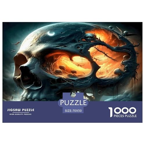 Skelett1000Stück Puzzle Halloween Skelett Für Erwachsene Und Kinder Ab 14 Jahren Einzigartige Spielzeug Herausfordernde Für Dekorative Geschenke70x50cm/1000pcs Skelett1000Stück Puzzle Halloween Skelett Für Erwachsene Und Kinder Ab 14 Jahren Einzigartige Spielzeug Herausfordernde Für Dekorative Geschenke70x50cm/1000pcs von TFEDACVSS