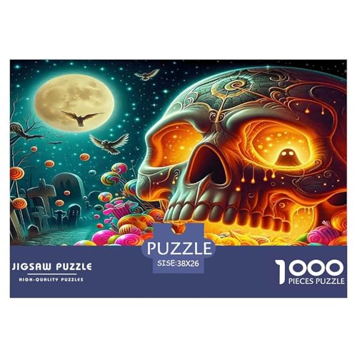 Skelett1000Teile BuntePuzzles Halloween Skelett Für Erwachsene Kinder Pädagogisches StressabbauSpielzeug Denksport Moderne Porträts38x26cm/1000pcs Skelett1000Teile BuntePuzzles Halloween Skelett Für Erwachsene Kinder Pädagogisches StressabbauSpielzeug Denksport Moderne Porträts38x26cm/1000pcs von TFEDACVSS