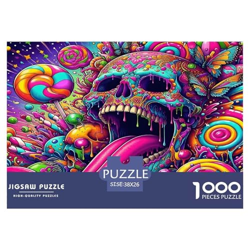 Skelett1000Teile BuntePuzzles Halloween Skelett Für Erwachsene Kinder Pädagogisches StressabbauSpielzeug Herausforderndes Für Dekorative Geschenke38x26cm/1000pcs Skelett1000Teile BuntePuzzles Halloween Skelett Für Erwachsene Kinder Pädagogisches StressabbauSpielzeug Herausforderndes Für Dekorative Geschenke38x26cm/1000pcs von TFEDACVSS