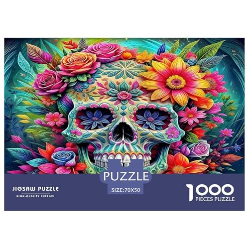 Skelett1000Teile BuntePuzzles Halloween Skelett Für Erwachsene Und Kinder Ab 14 Jahren Einzigartige Spielzeug Herausforderndes Für Dekorative Geschenke70x50cm/1000pcs Skelett1000Teile BuntePuzzles Halloween Skelett Für Erwachsene Und Kinder Ab 14 Jahren Einzigartige Spielzeug Herausforderndes Für Dekorative Geschenke70x50cm/1000pcs von TFEDACVSS