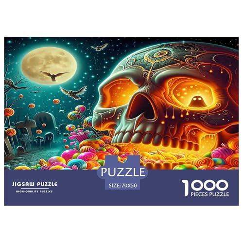 Skelett1000Teile PuzzlesHalloween Skelett Für Erwachsene Und Kinder Ab 14 Jahren Familienspiele Herausforderndes Für Dekorative Geschenke70x50cm/1000pcs Skelett1000Teile PuzzlesHalloween Skelett Für Erwachsene Und Kinder Ab 14 Jahren Familienspiele Herausforderndes Für Dekorative Geschenke70x50cm/1000pcs von TFEDACVSS