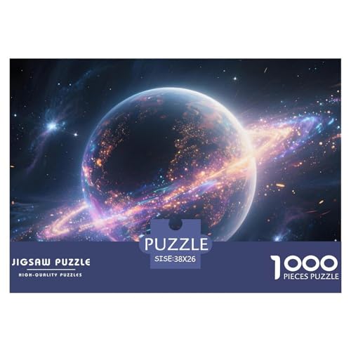 Sternenbeleuchteter Himmel1000Teile PuzzlesUniversum Für Erwachsene Pädagogisches StressabbauSpielzeug Denksport Moderne Porträts38x26cm/1000pcs von TFEDACVSS