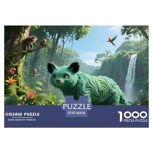 Tiere1000Teile Puzzle Wildtiere Für Erwachsene Und Kinder Ab 14 Jahren Pädagogisches StressabbauSpielzeug Denksport Moderne Porträts38x26cm/1000pcs Tiere1000Teile Puzzle Wildtiere Für Erwachsene Und Kinder Ab 14 Jahren Pädagogisches StressabbauSpielzeug Denksport Moderne Porträts38x26cm/1000pcs von TFEDACVSS