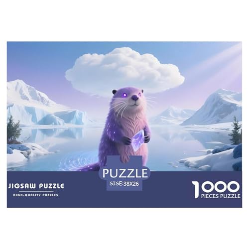 Tiere1000Teile PuzzlesWildtiere Für Erwachsene Familienspiele Denksport Für Dekorative Geschenke38x26cm/1000pcs von TFEDACVSS