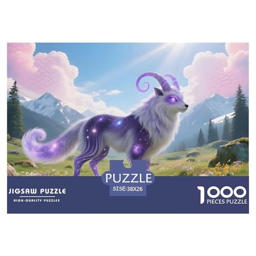 Tiere1000Teile PuzzlesWildtiere Für Erwachsene Familienspiele Herausfordernde Für Dekorative Geschenke38x26cm/1000pcs von TFEDACVSS