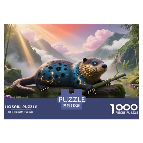Tiere1000Teile PuzzlesWildtiere Für Erwachsene Pädagogisches StressabbauSpielzeug Denksport Für Dekorative Geschenke38x26cm/1000pcs von TFEDACVSS