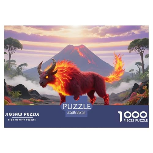 Tiere1000Teile PuzzlesWildtiere Für Erwachsene Pädagogisches StressabbauSpielzeug Herausfordernde Moderne Porträts38x26cm/1000pcs von TFEDACVSS