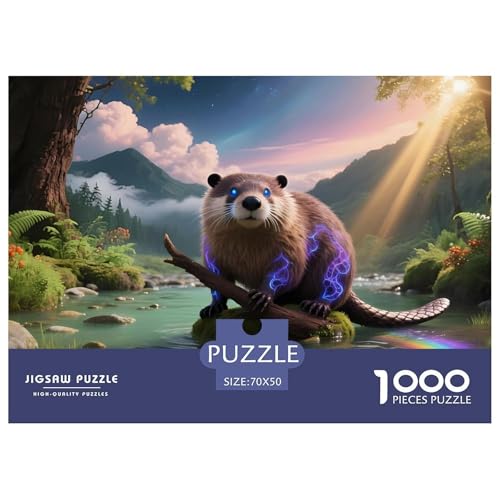 Tiere1000Teile PuzzlesWildtiere Für Erwachsene Und Kinder Ab 14 Jahren Einzigartige Spielzeug Denksport Für Dekorative Geschenke70x50cm/1000pcs von TFEDACVSS