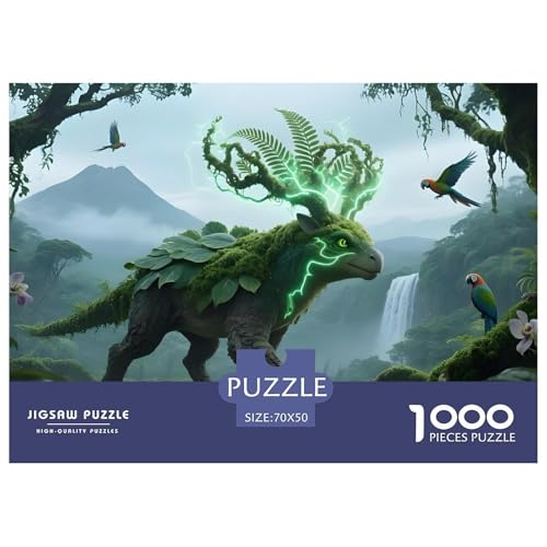 Tiere1000Teile PuzzlesWildtiere Für Erwachsene Und Kinder Ab 14 Jahren Einzigartige Spielzeug Herausfordernde Moderne Porträts70x50cm/1000pcs von TFEDACVSS