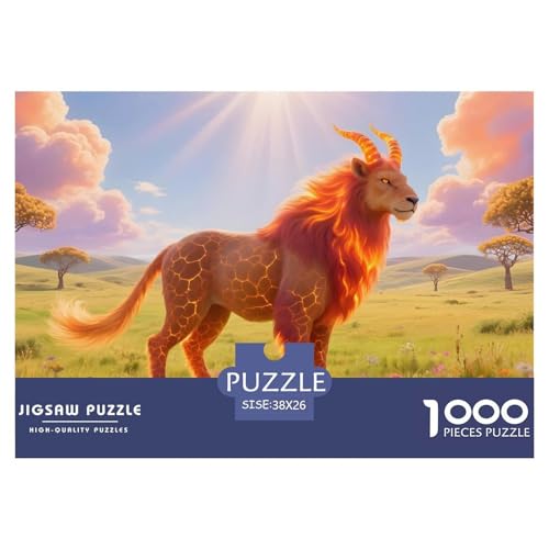 Tiere1000Teile PuzzlesWildtiere Für Erwachsene Und Kinder Ab 14 Jahren Familienspiele Herausfordernde Für Dekorative Geschenke38x26cm/1000pcs von TFEDACVSS