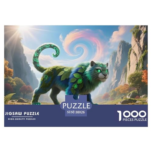 Tiere1000Teile PuzzlesWildtiere Für Erwachsene Und Kinder Ab 14 Jahren Familienspiele Herausfordernde Für Dekorative Geschenke38x26cm/1000pcs von TFEDACVSS