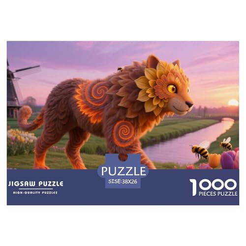 Tiere1000Teile PuzzlesWildtiere Für Erwachsene Und Kinder Ab 14 Jahren Familienspiele Herausforderndes Für DekoRatteive Geschenke38x26cm/1000pcs Tiere1000Teile PuzzlesWildtiere Für Erwachsene Und Kinder Ab 14 Jahren Familienspiele Herausforderndes Für DekoRatteive Geschenke38x26cm/1000pcs von TFEDACVSS